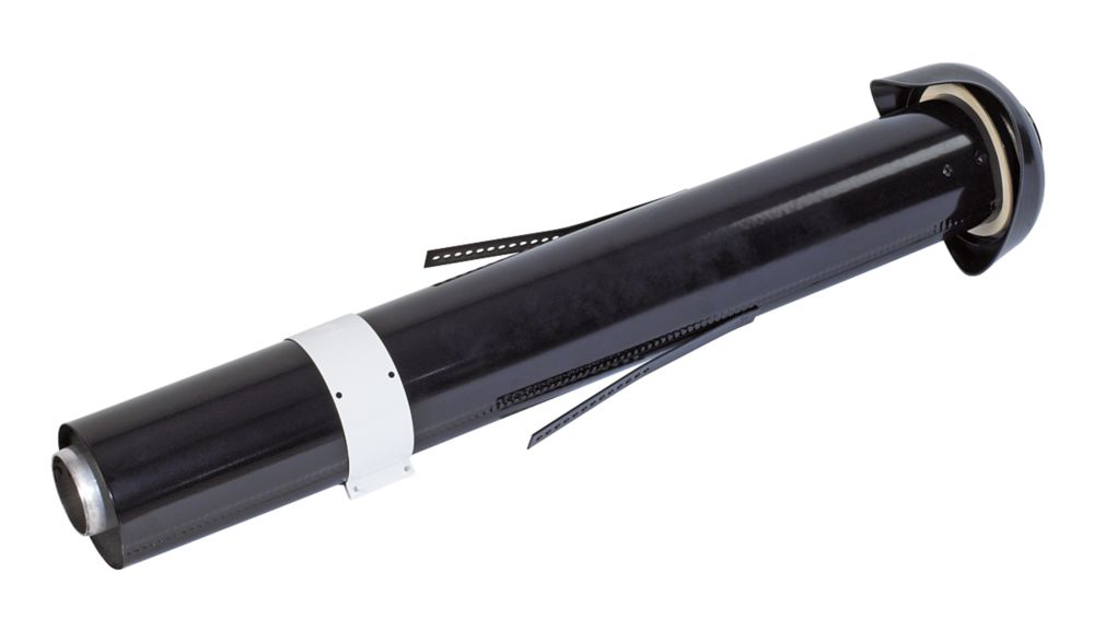 Image of Vaillant Flue Terminal for Ridge Tile Black 