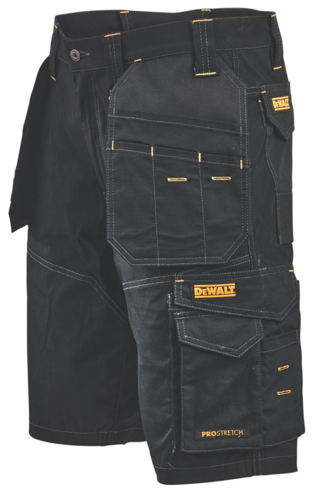 Image of DeWalt Shelby Multi-Pocket Shorts Black 36" W 