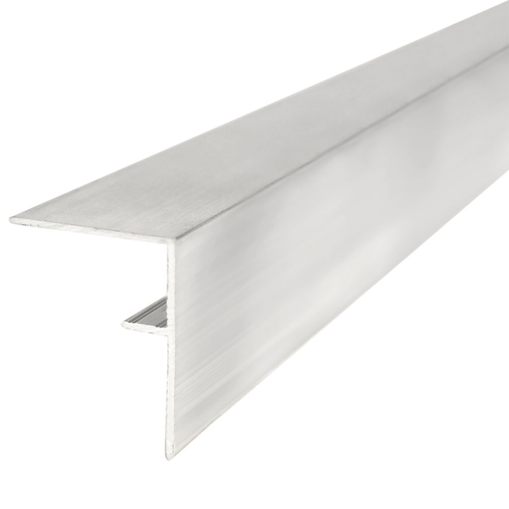 Image of Multipanel Type 101 Invisible Corner Unfinished Aluminium 2450mm x 11mm 