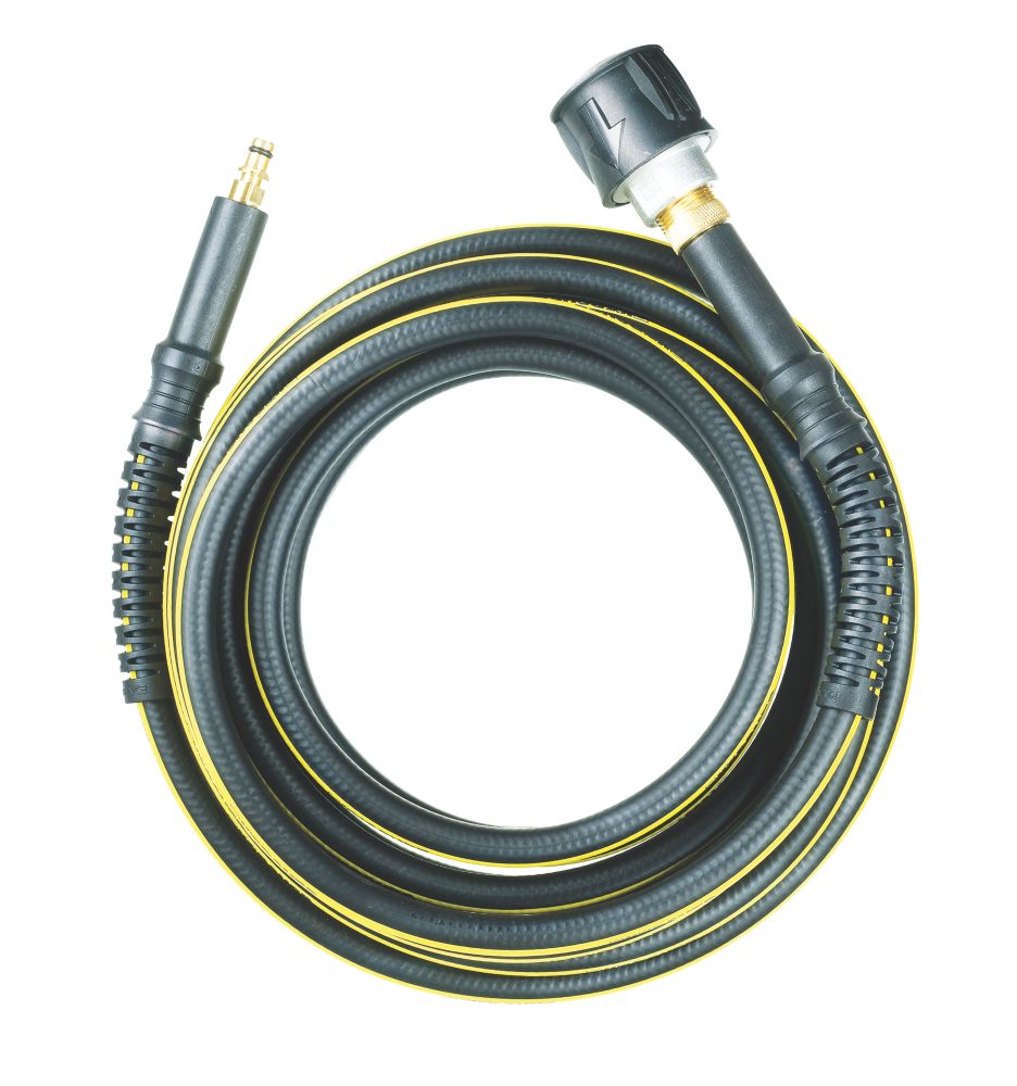 Image of Karcher XH 6 Q Pressure Washer Extension Hose Black 1/2" x 6m 