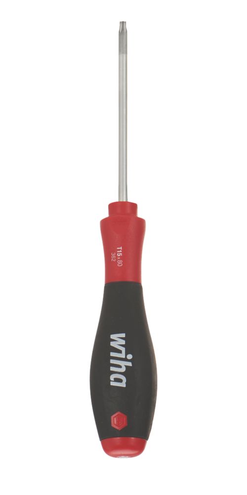 Image of Wiha SoftFinish Screwdriver TX15 x 80mm 