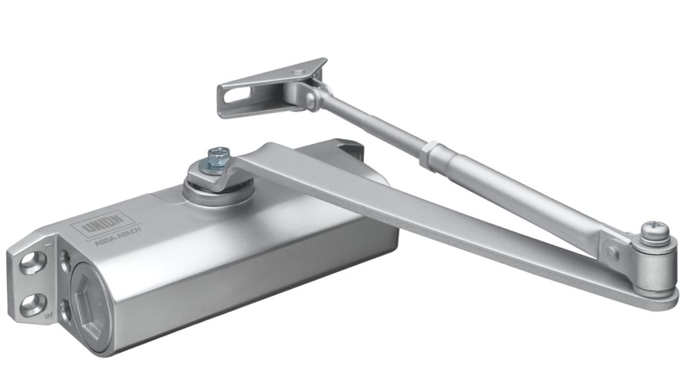 Image of Union CE3F Overhead Door Closer Silver 