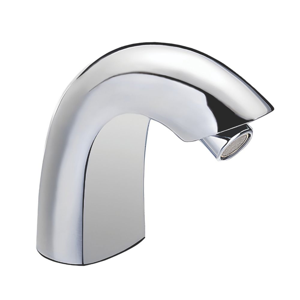 Image of Infratap Wye Touch-Free Fixed Temperature Sensor Tap Polished Chrome 
