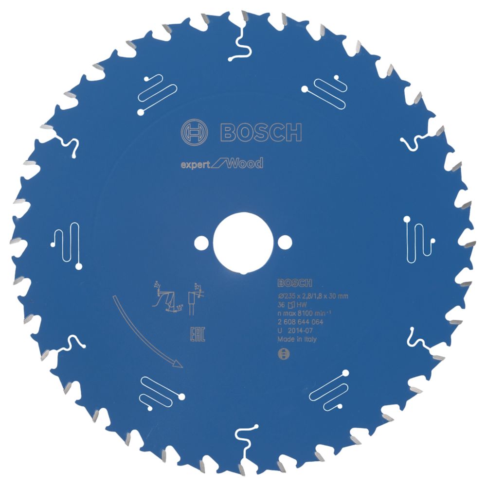 Image of Bosch Expert Wood Circular Saw Blade 235mm x 30mm 36T 