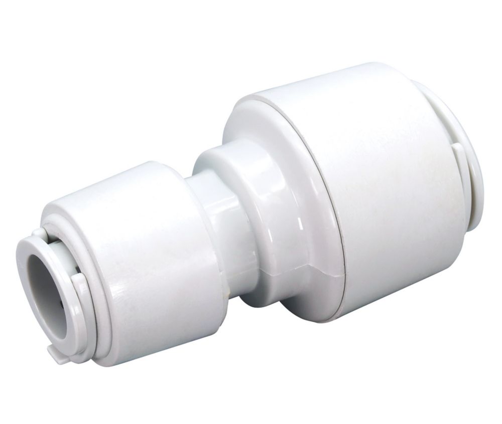 Image of FloPlast FloFit+ Plastic Push-Fit Reducing Couplers 22mm x 15mm 5 Pack 