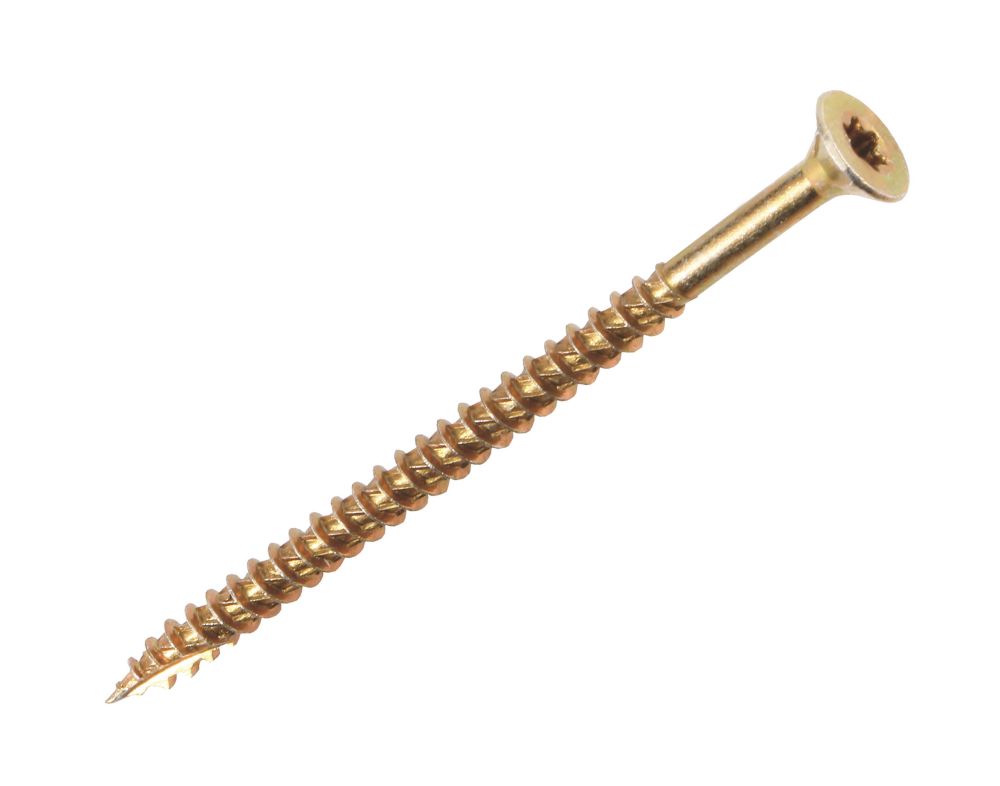 Image of Turbo TX TX Double-Countersunk Self-Drilling Multipurpose Screws 6mm x 80mm 100 Pack 