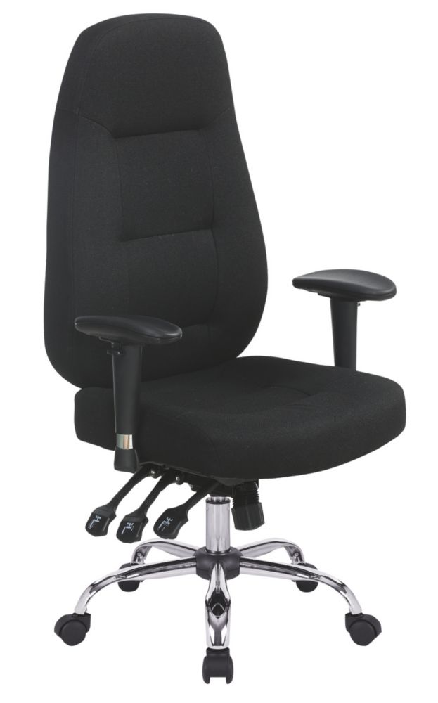 Image of Nautilus Designs Babylon High Back Ergonomic Task Chair Black 