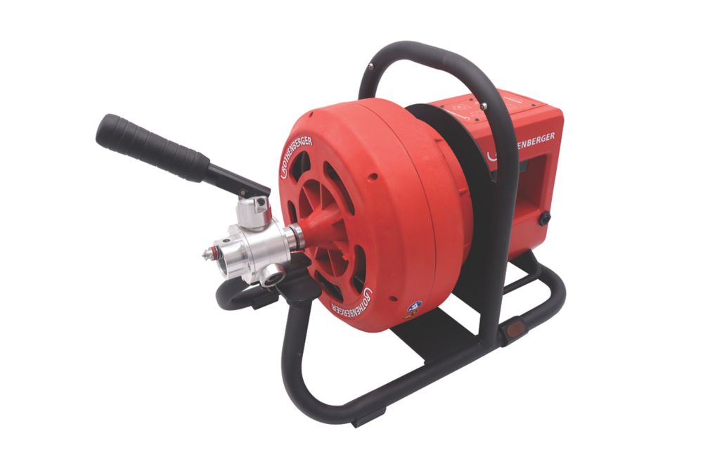 Image of Rothenberger Rodrum VarioClean 230V Li-Ion CAS 15m Brushless Cordless Drain Cleaner - Bare 