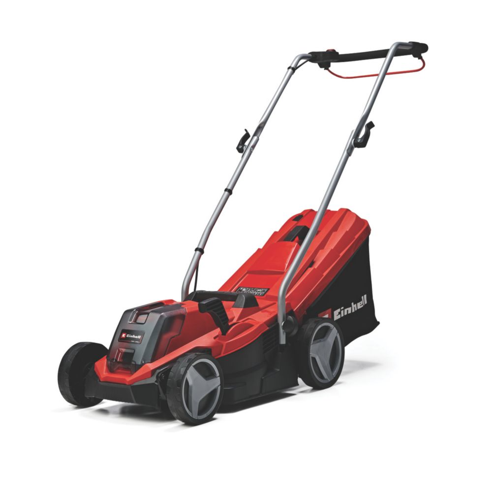 Image of Einhell GE-CM 18/33 Li 18V 1 x 4.0Ah Li-Ion Power X-Change Brushless Cordless 33cm Lawn Mower 