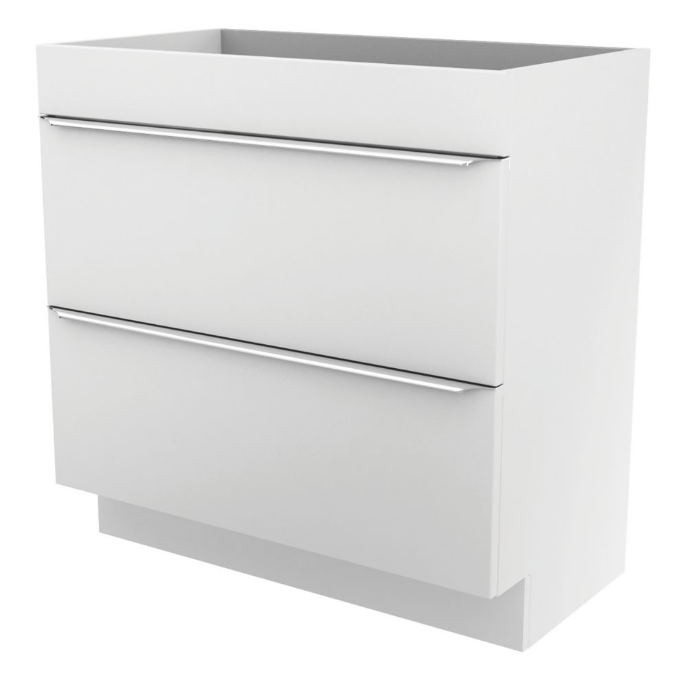Image of Imandra Freestanding Vanity Unit Gloss White 800mm x 450mm x 820mm 