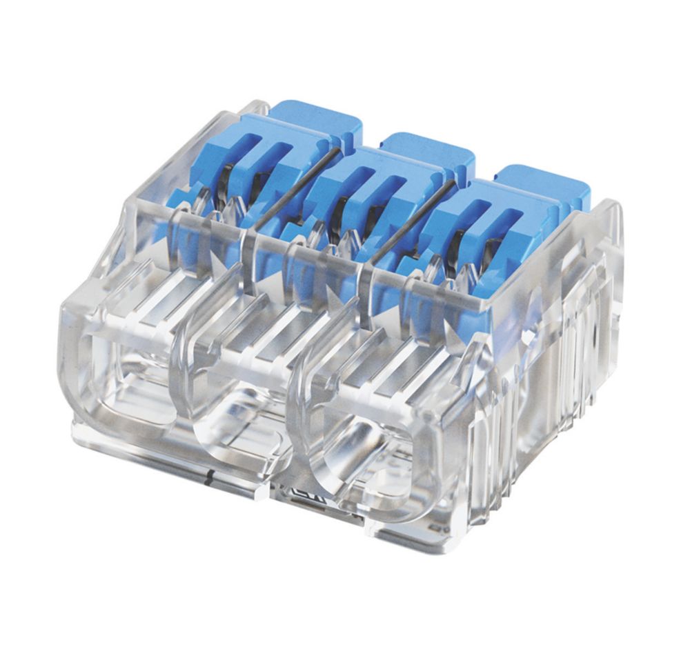 Image of Ideal 32A 3-Way Lever Connector 40 Pack 