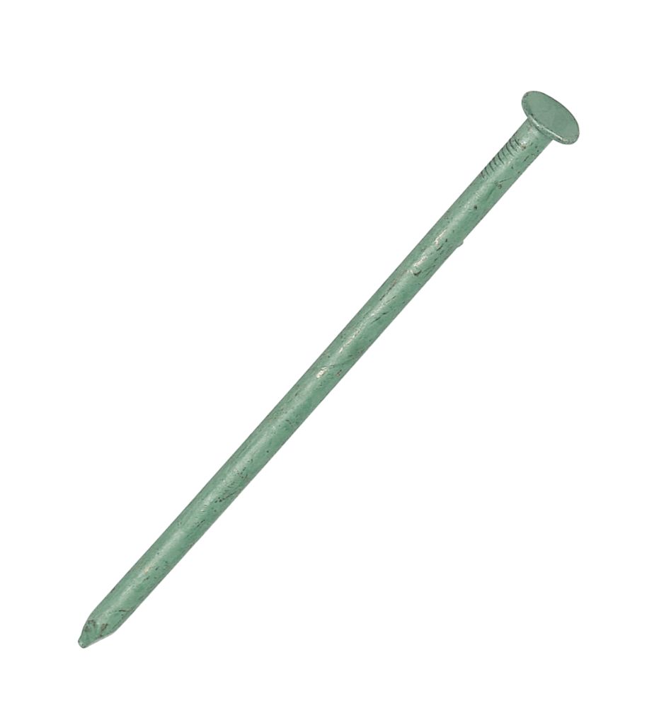 Image of Easyfix Exterior Nails Outdoor Green Corrosion-Resistant 4.5mm x 100mm 0.25kg Pack 