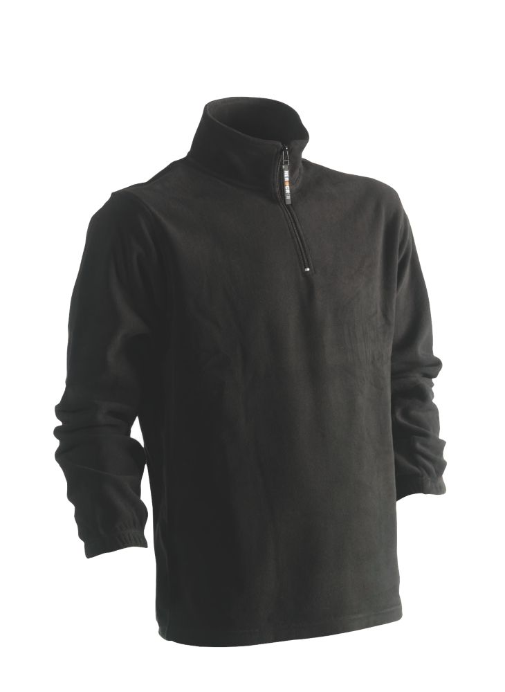 Image of Herock Antalis Fleece Sweatshirt Black X Large 50" Chest 
