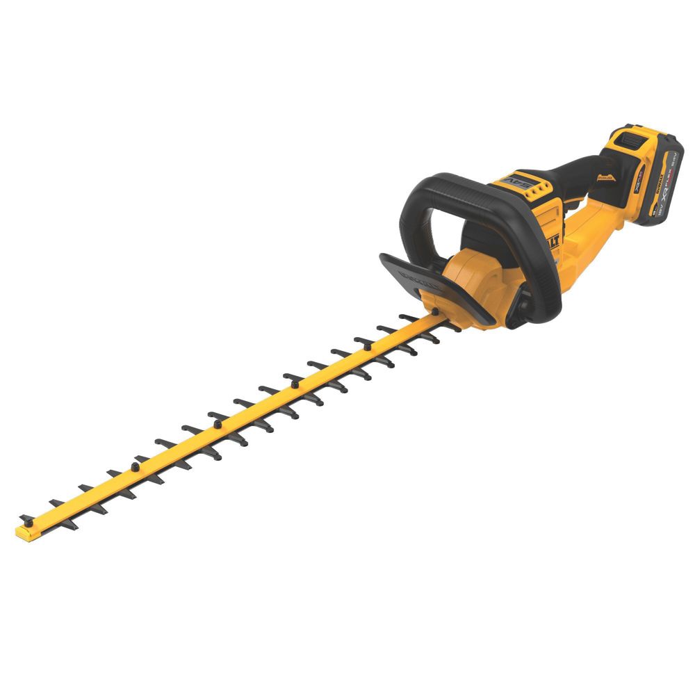 Image of DeWalt DCMHT573X1-GB 65cm 54V 1 x 9Ah Li-Ion XR FlexVolt Brushless Cordless DeWalt DCMHT573N 54V FlexVolt 65cm Hedge Trimmer 