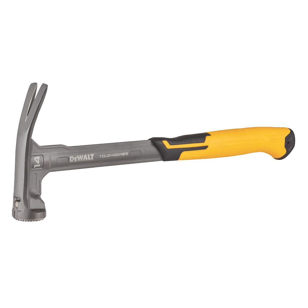 Image of DeWalt Mig-Welded High Velocity Claw Hammer 14oz 