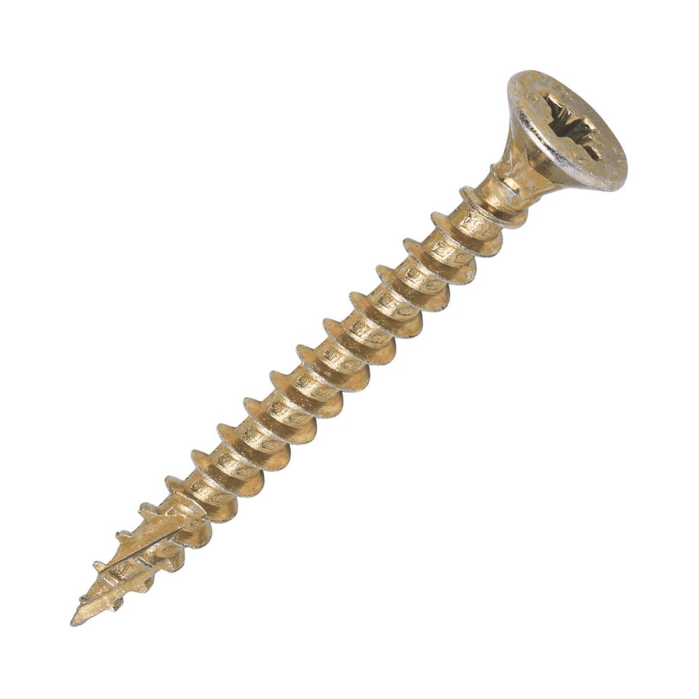 Image of Timco C2 Strong-Fix PZ Double-Countersunk Multipurpose Premium Screws 5mm x 50mm 200 Pack 