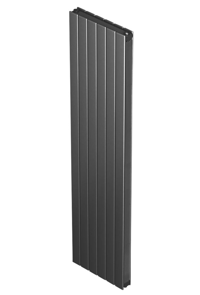 Image of Barlo Decorative Designer Radiator 1800 x 505mm Matt Charcoal 