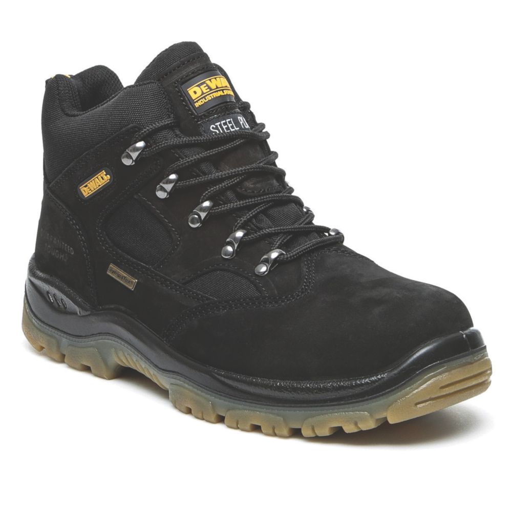 Image of DeWalt Challenger Safety Boots Black Size 10 