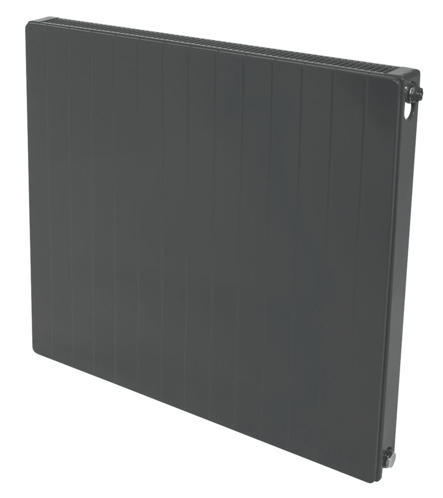 Image of Stelrad Accord Concept Type 11 Single Flat Panel Single Convector Radiator 600mm x 700mm Grey 2000BTU 