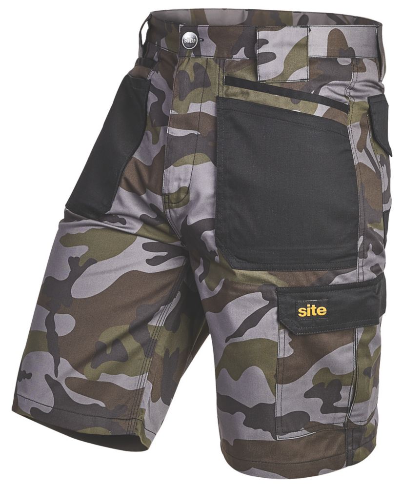 Image of Site Harrier Shorts Camouflage 32" W 