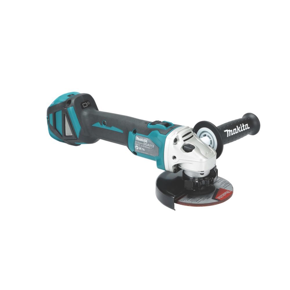 Image of Makita DGA513Z 18V Li-Ion LXT 5" Brushless Cordless Angle Grinder - Bare 