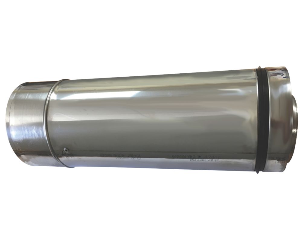 Image of Grant Yellow Balanced Horizontal Flue Extension 123mm x 225mm 