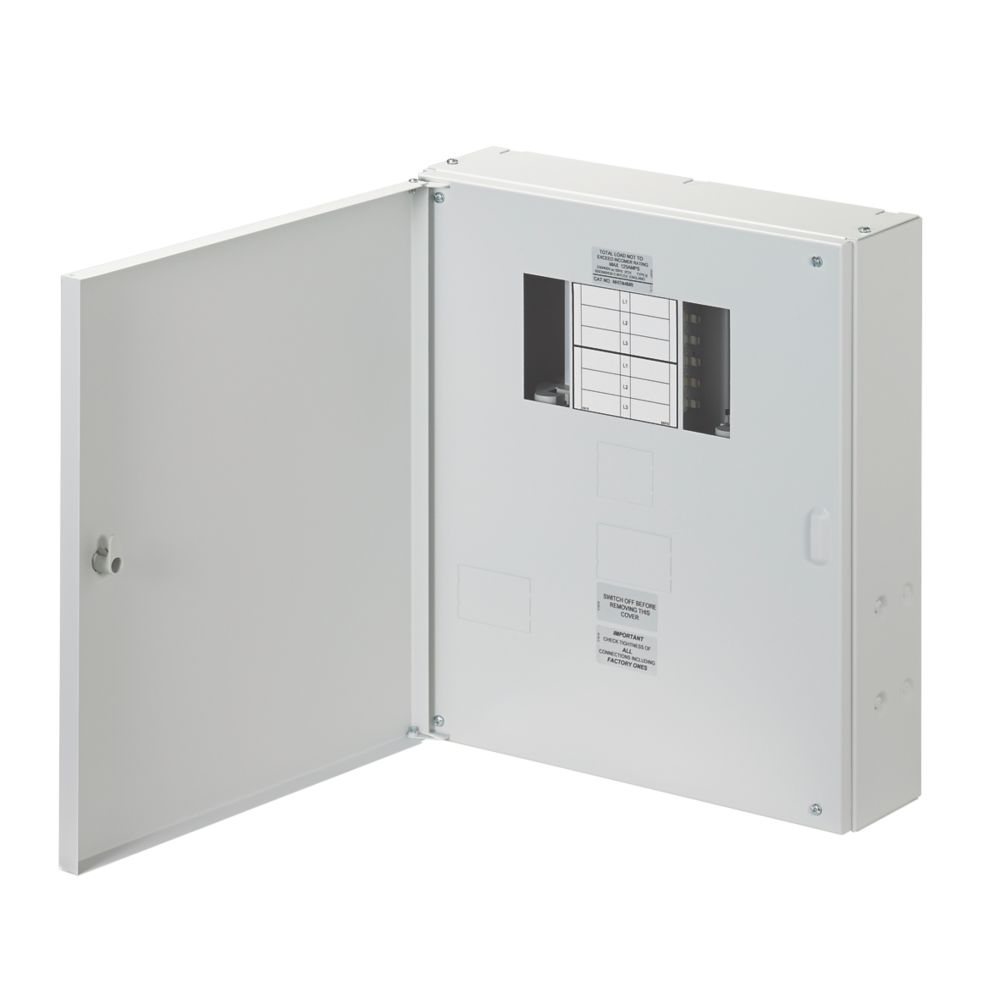 Image of Wylex NH 4-Way Meter Ready 3-Phase Type B Distribution Board 