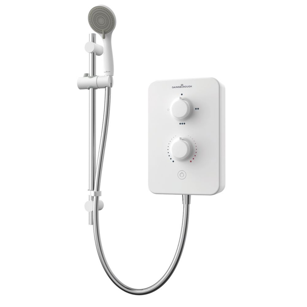 Image of Gainsborough Slim Duo White 8.5kW Electric Shower 