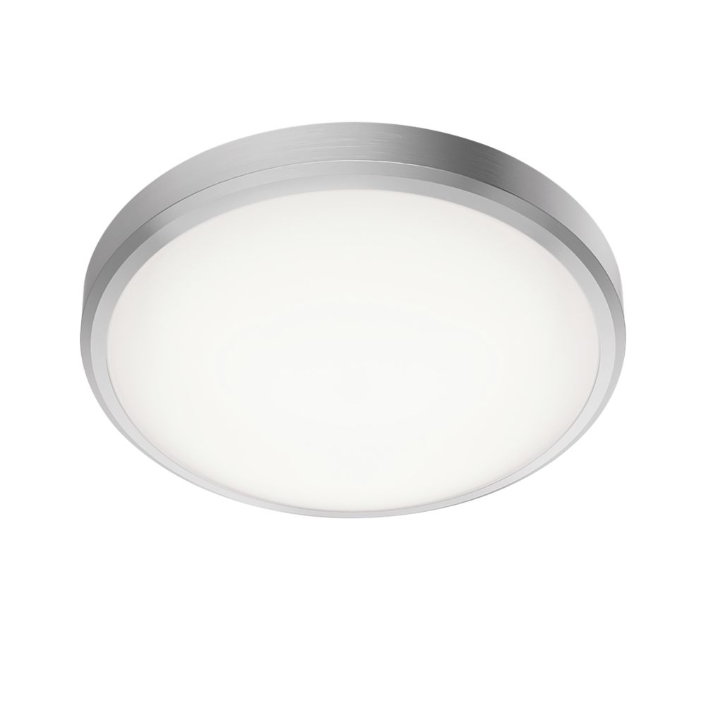 Image of Philips Hue Doris LED Ceiling Light Nickel 17W 1700lm 