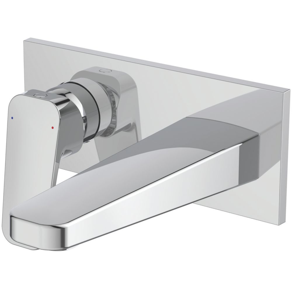 Image of Ideal Standard Ceraplan Single Lever Wall Mounted Basin Mixer Chrome 