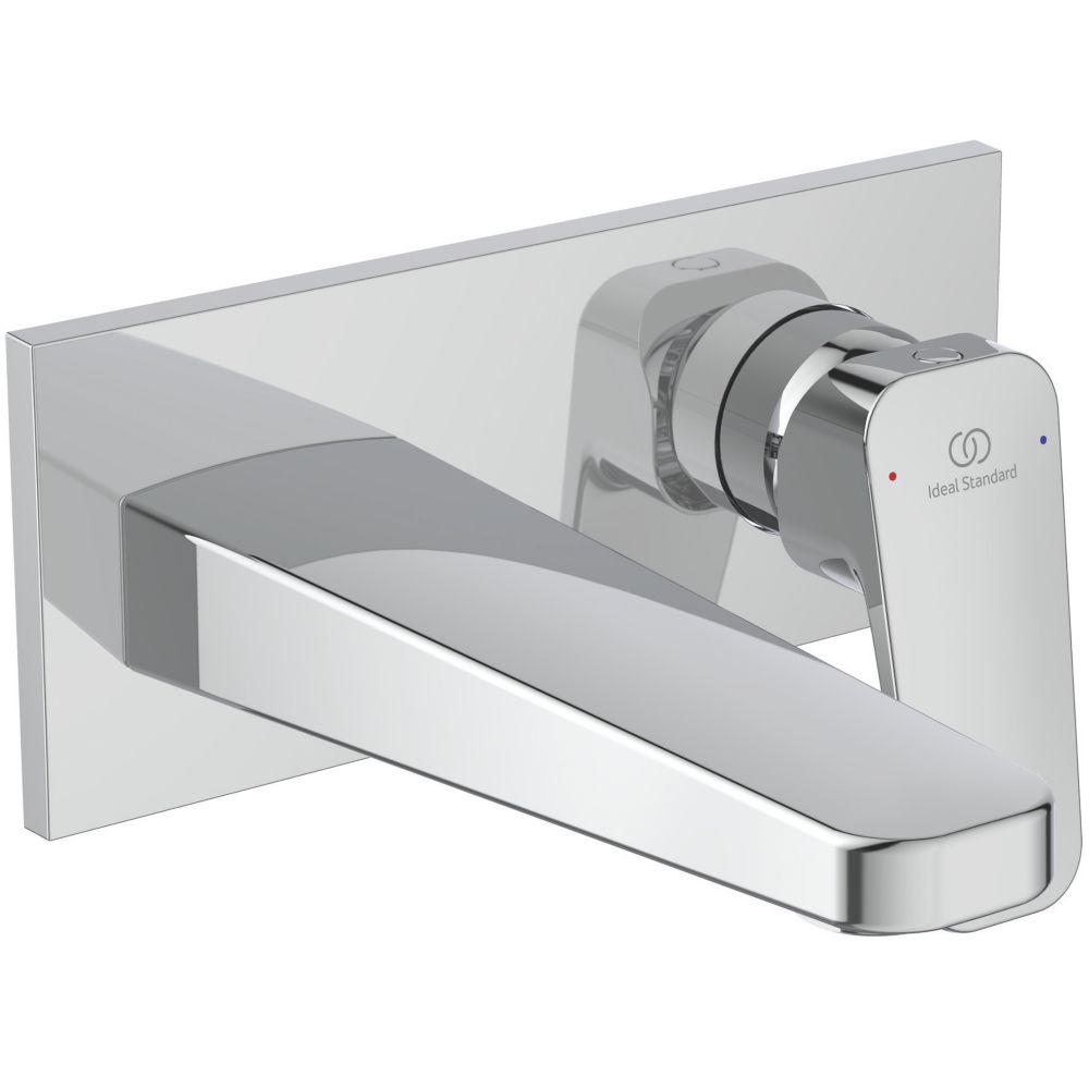 Image of Ideal Standard Ceraplan Single Lever Wall Mounted Basin Mixer Chrome 