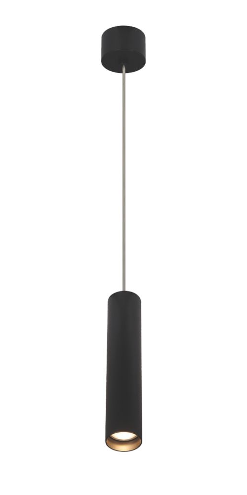 Image of 4lite LED Decorative Dimmable Pendant Black 16W 926lm 