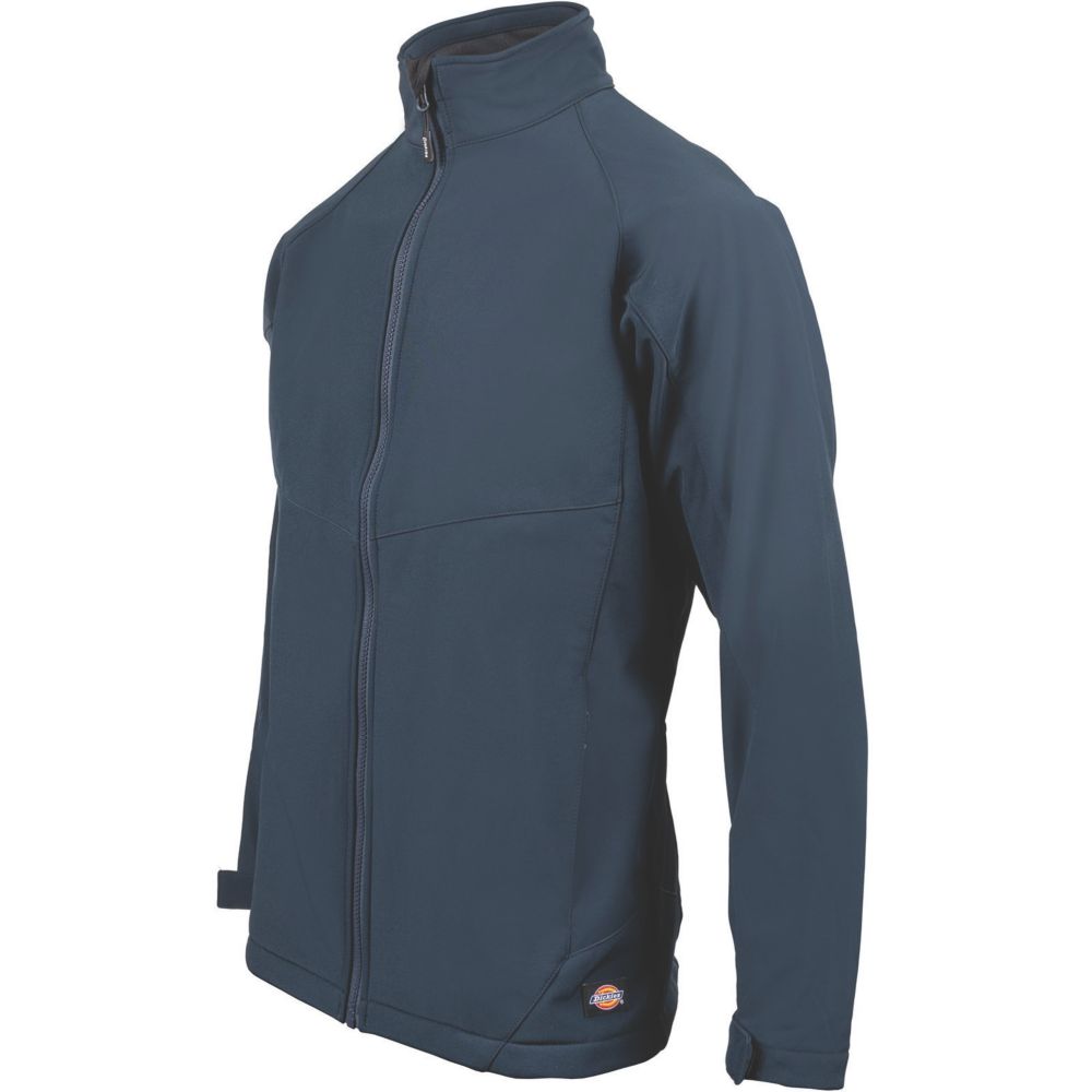 Image of Dickies Softshell Jacket Navy Blue Small 36-38" Chest 
