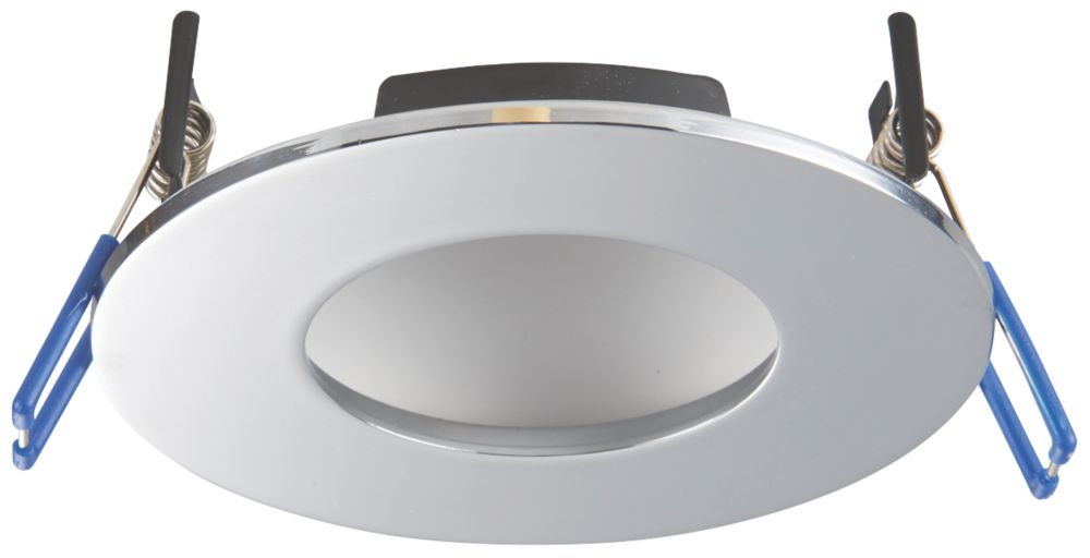 Image of LAP IndoPro Fixed Fire Rated LED Downlight Chrome 9W 450lm 