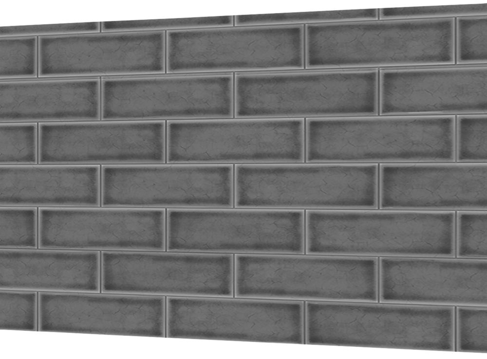 Image of Splashwall Grey Alloy Splashback 600mm x 800mm x 4mm 