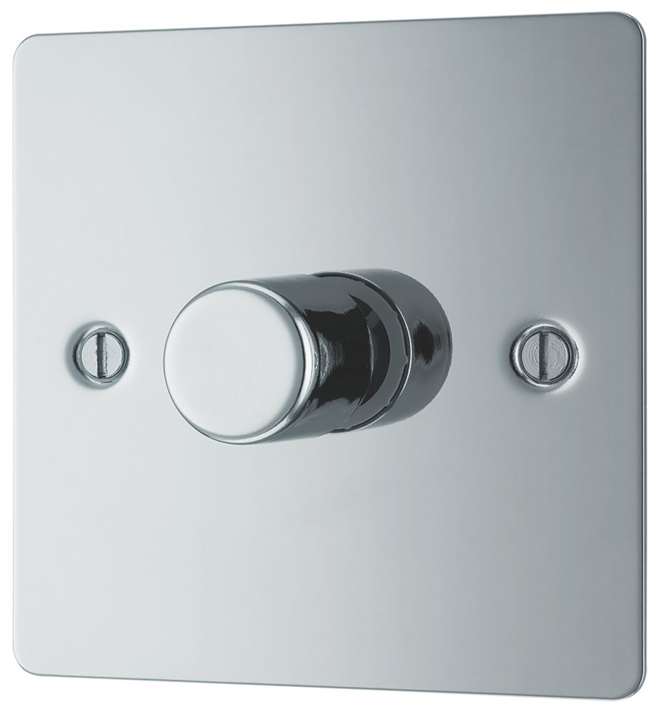 Image of LAP 1-Gang 2-Way LED Dimmer Switch Polished Chrome 