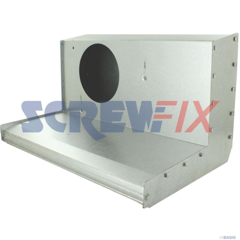 Image of Worcester Bosch 87161056710 COLLECTOR HOOD ASSEMBLY 