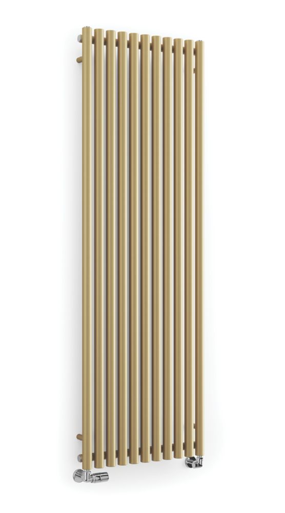 Image of Terma Rolo Room Radiator 1800m x 590mm Brass 4297BTU 
