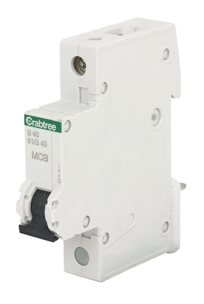 Image of Crabtree Starbreaker 40A SP Type B MCB 