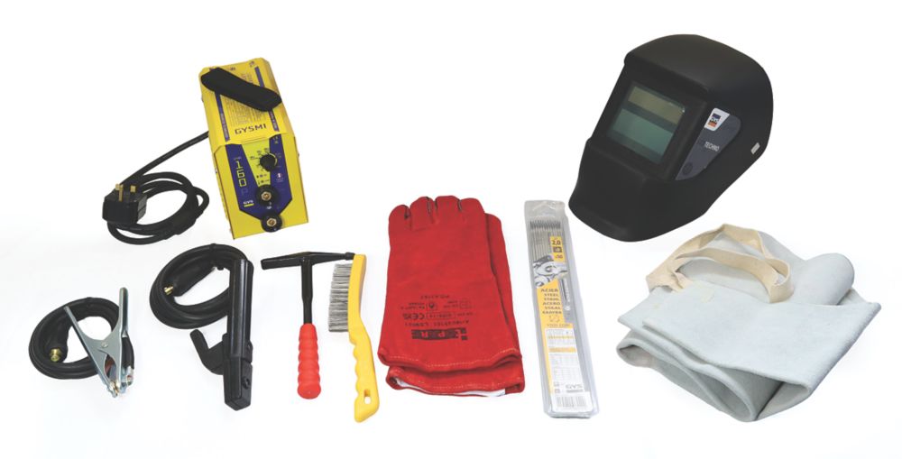 Image of Gys 013360 GYSMI 160P 160A MMA ARC Welder Ready to Weld Pack 240V 