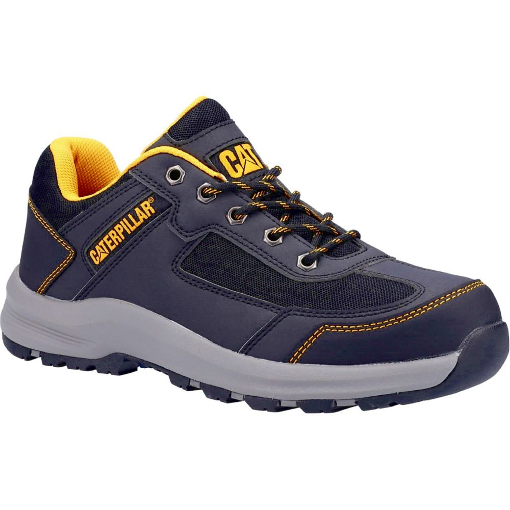Image of CAT Elmore Low Safety Trainers Grey Size 10 