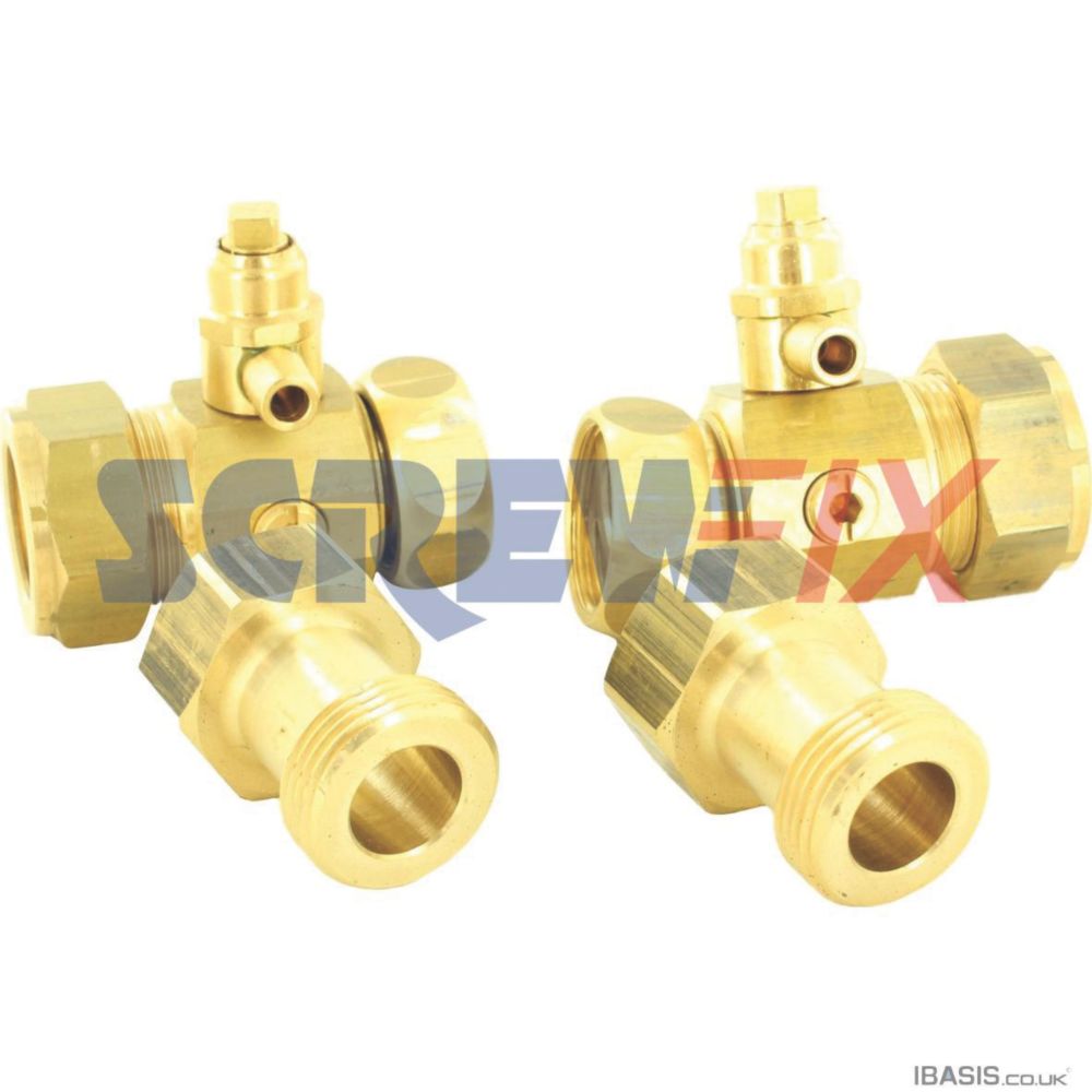 Image of Vaillant 135752 Left & Right Service Cock 