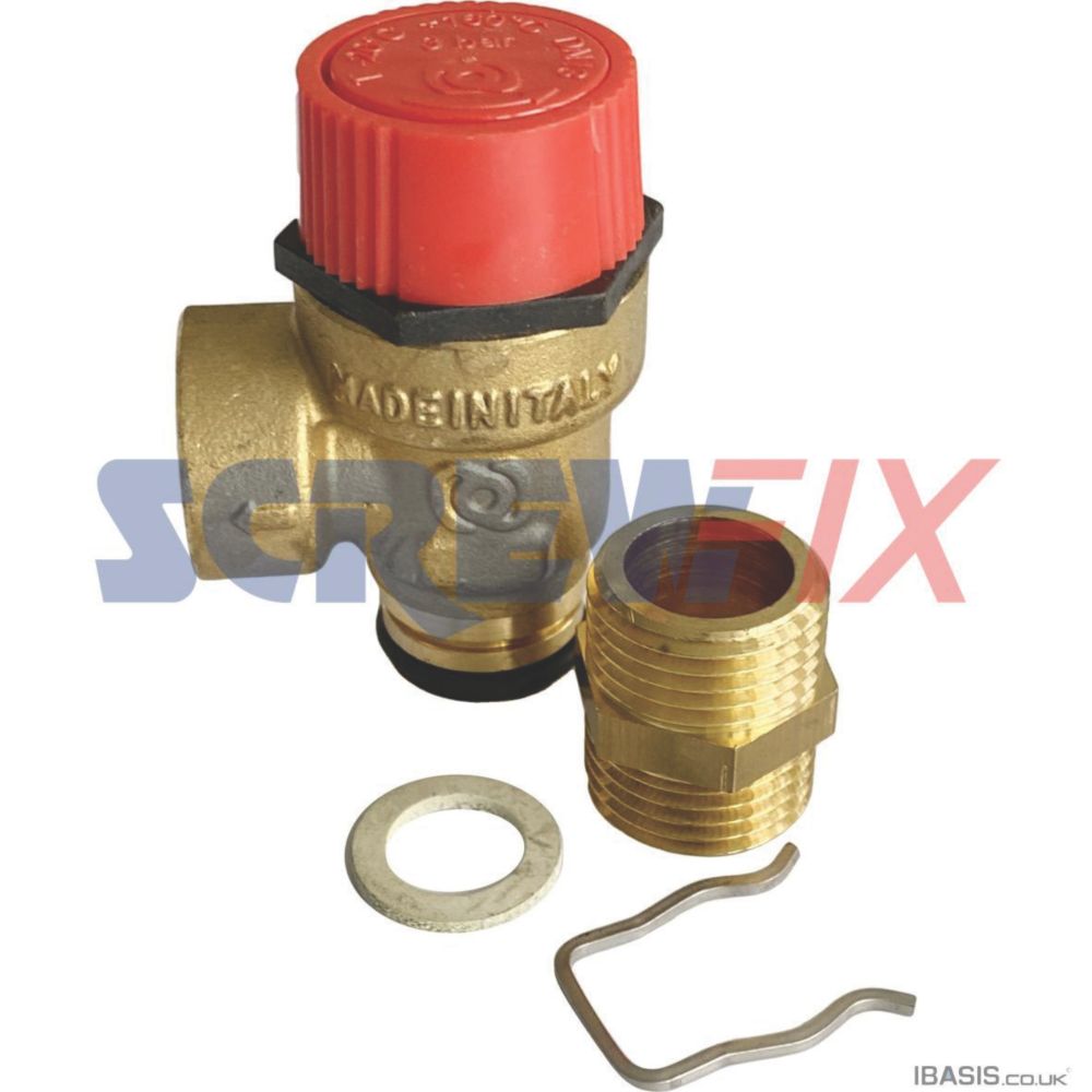 Image of Baxi 7694095 3Bar Assembly Safety Valve 
