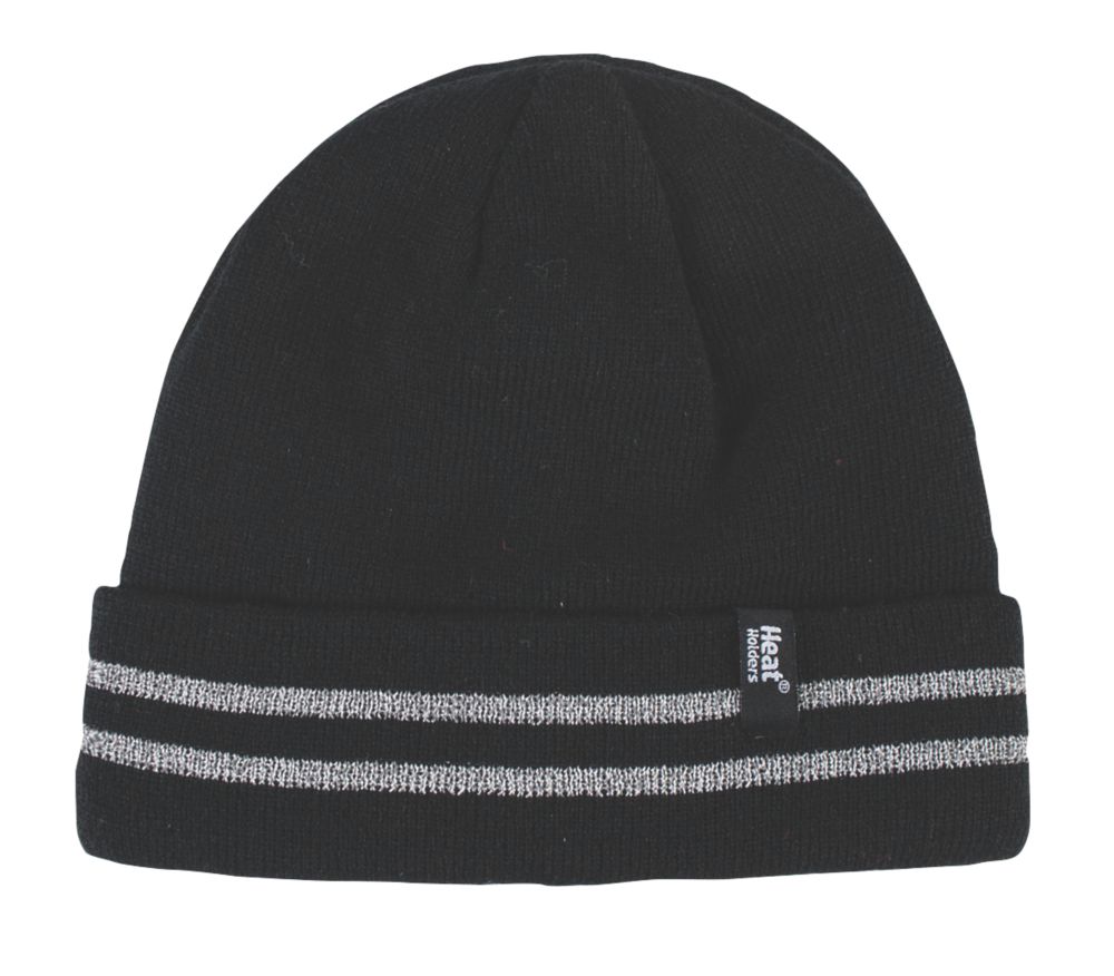 Image of SockShop Heat Holders Thermal Hat Black 