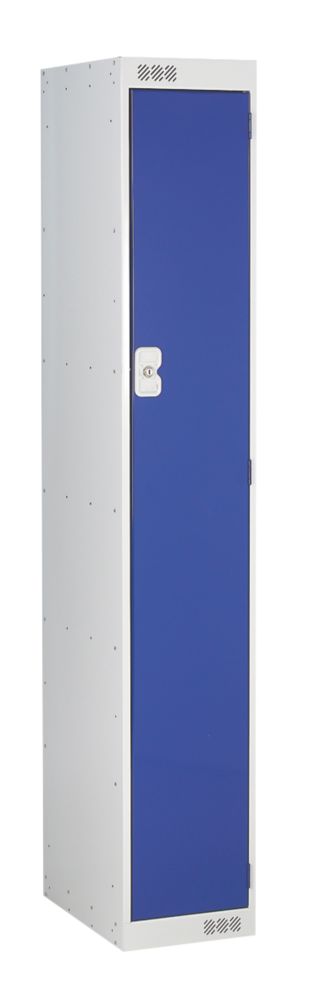 Image of M12511GUCF00 Security Locker 1-Door Blue 
