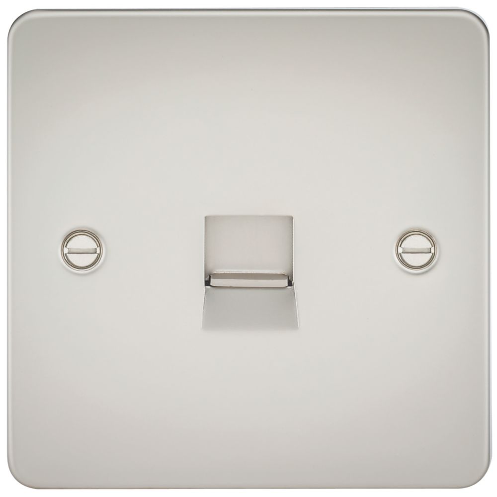 Image of Knightsbridge Master Telephone Socket Pearl 