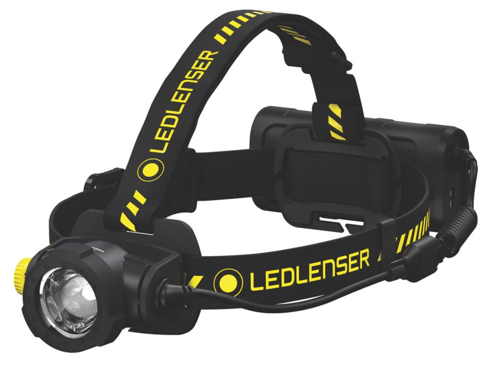 Image of LEDlenser H15R Work Rechargeable LED Head Torch Black 20 - 2500lm 