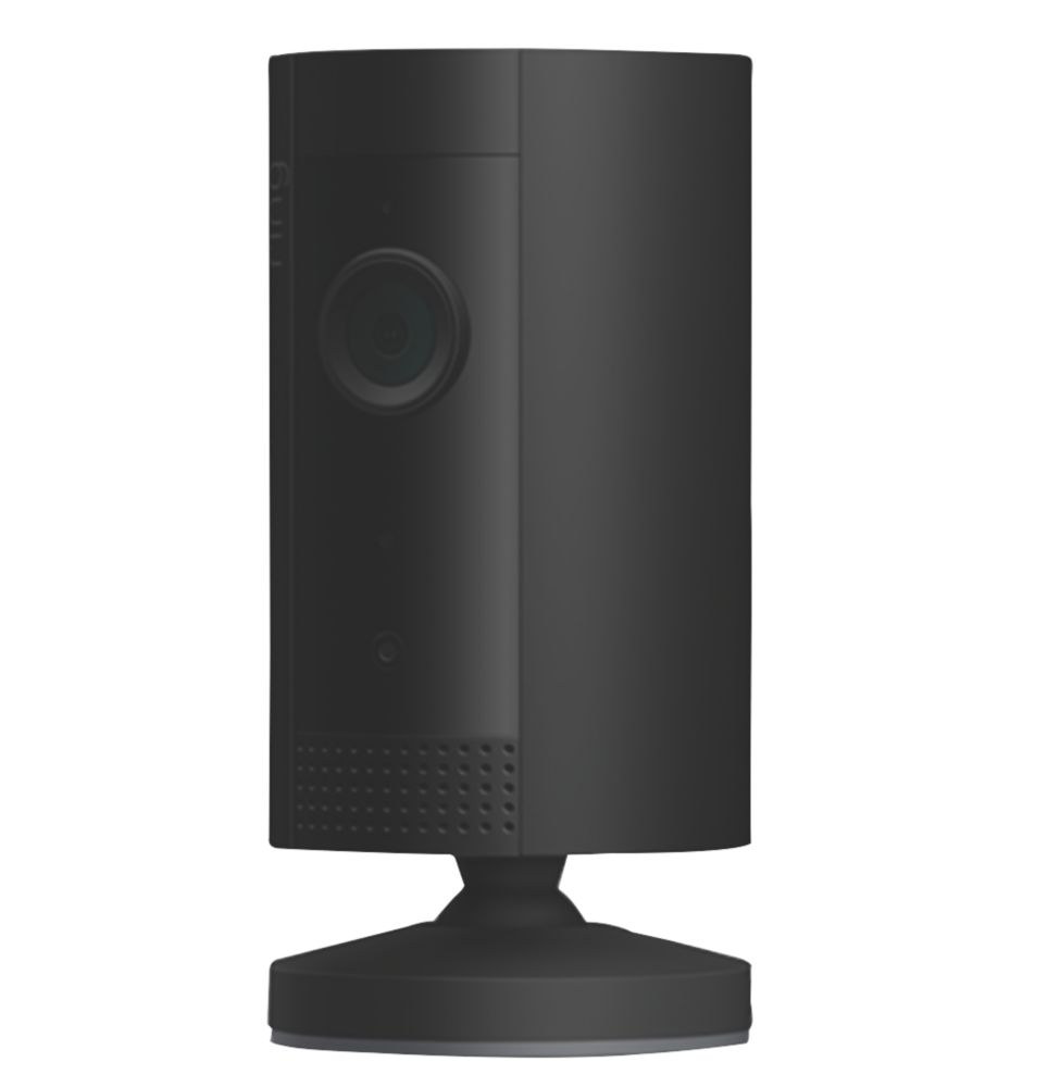 Image of Ring 8SN1S9-BEU0 Mains-Powered Black Wired 1080p Indoor Round Smart Camera 