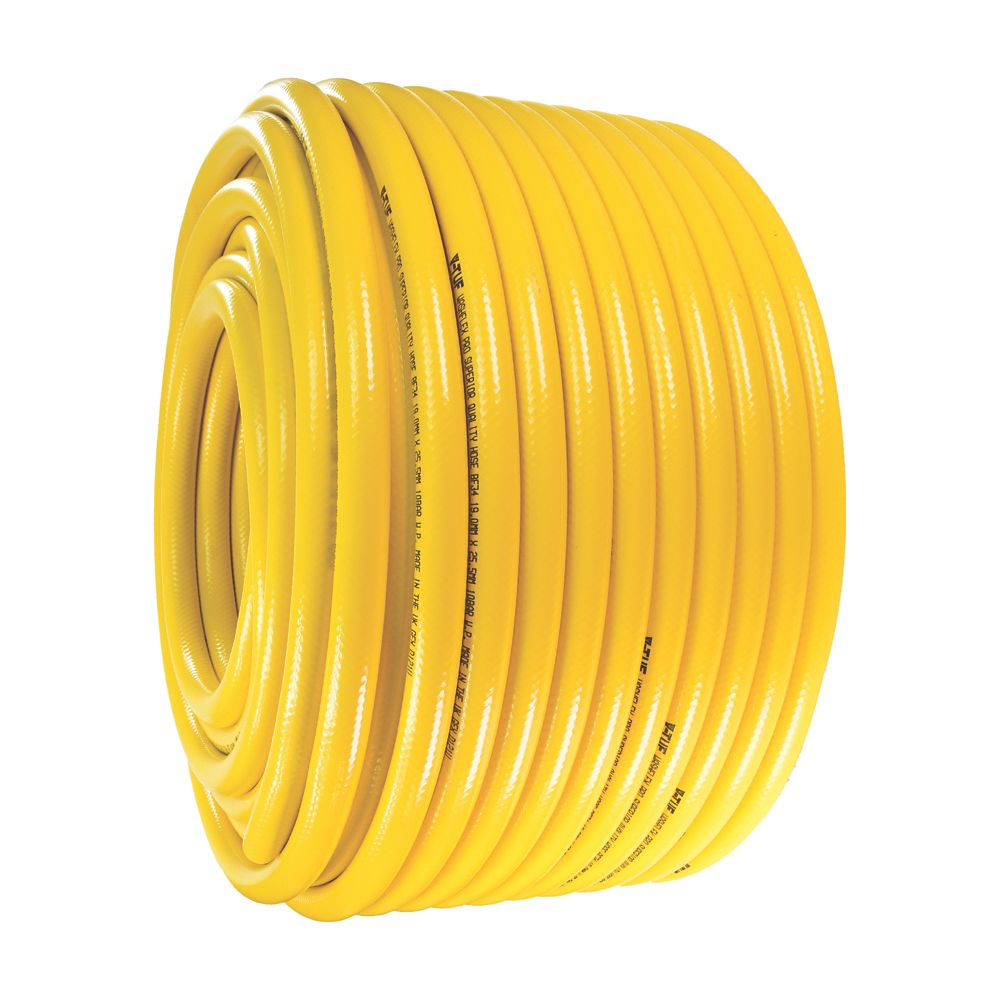 Image of V-Tuf Washflex Presure Washer Hose Yellow 3/4" x 100m 