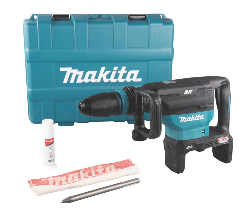 Image of Makita HM002GZ03 SDS Max 80V Brushless Cordless Demolition Hammer - Bare 